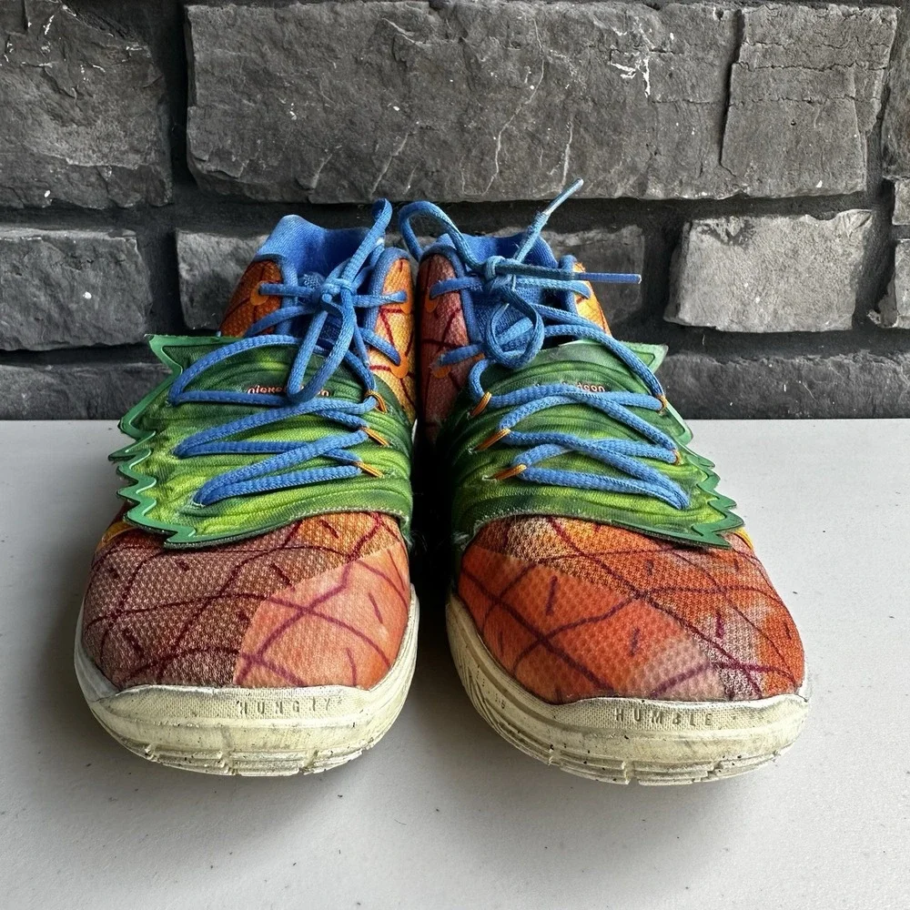 Nike Kyrie 5 SpongeBob Pineapple House Basketball Shoes - Youth Size 3Y